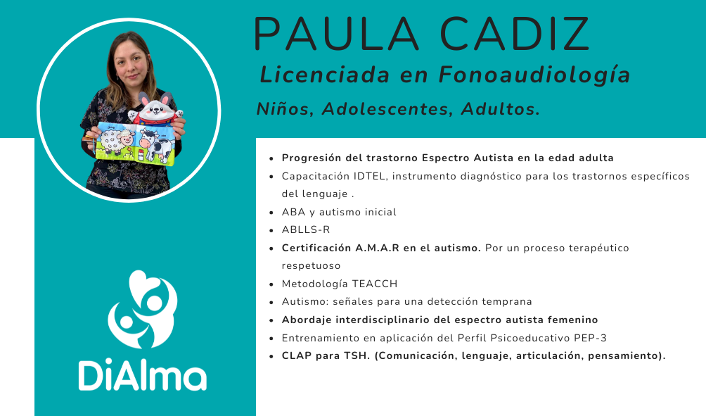 Ficha profesional de Paula Cádiz