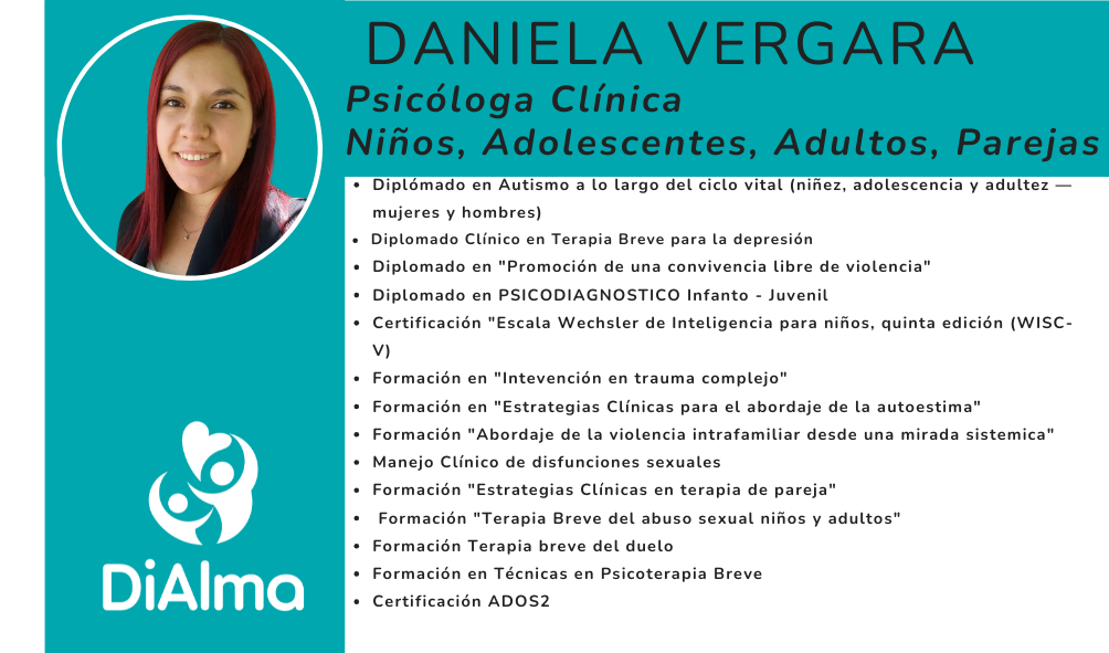 Ficha profesional de Daniela Vergara
